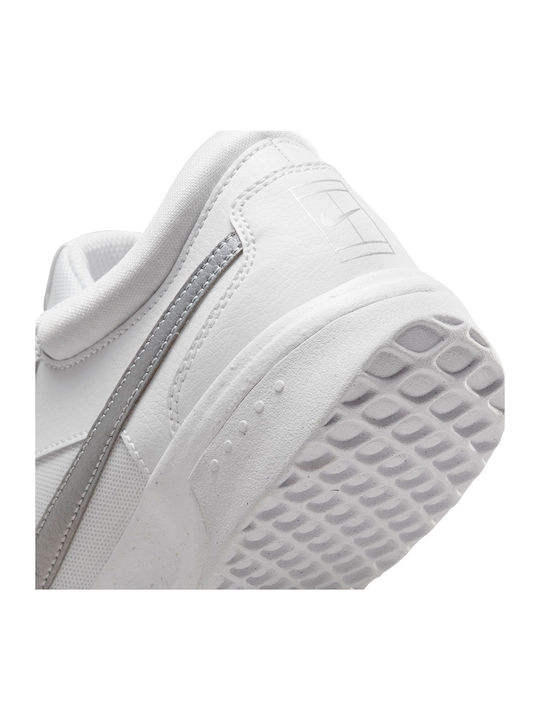 Nike Zoom Lite 3 Γυναικεία Παπούτσια Τένις για Σκληρά Γήπεδα White / Metallic Silver