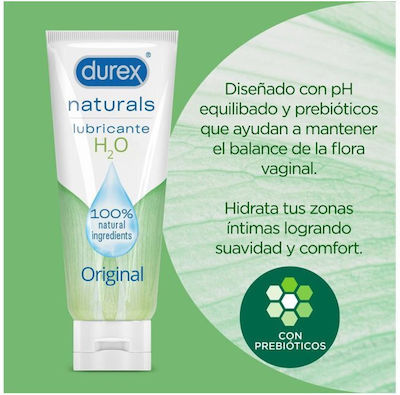 Durex Naturals Gel lubrifiant 2x100ml 200ml