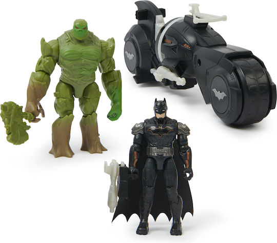 Batman vs. Swamp - Thing Armory Attack Batcycle for 3+ years