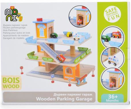 Ecotoys Γκαράζ με Ανελκυστήρα Γκαράζ