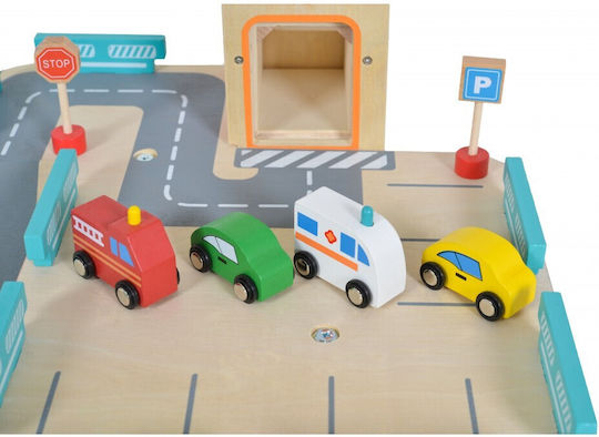 Ecotoys Γκαράζ με Ανελκυστήρα Γκαράζ