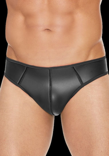 Shots Ouch Neoprene Jockstrap Мъжки секси джокстрап Black