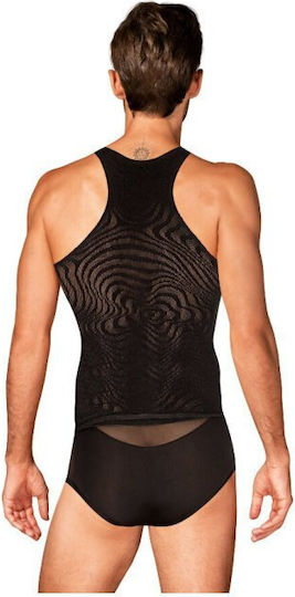 Obsessive Sexy Ανδρικό Top Tank Top Black