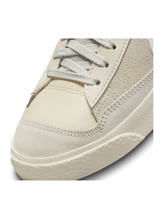 Blazer Mid Blazer Παιδικά Sneakers High Μπεζ