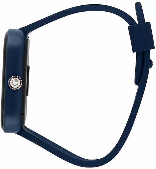 Sector S03 Smartwatch με Παλμογράφο (Blue Silicone)