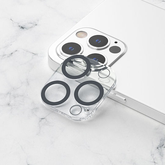 Hoco 3D Metal G13 Set 25pcs Camera Protection Metal Frame Black for the Iphone 12 Pro
