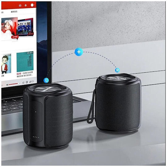 Awei Y310 Waterproof Bluetooth Speaker 10W with Battery Life up to 12 hours Black