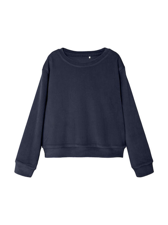 Name It Kids Blouse Long Sleeve Navy Blue