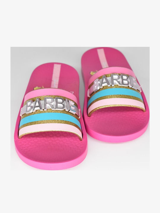 Παιδικές Σαγιονάρες Slides Barbie Ροζ