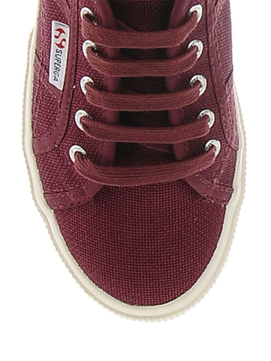 Kinder Sneakers Burgundisch