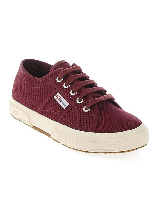 Superga Încălțăminte Sport pentru Copii talpa joasa 2750 Classic Full Burgundy