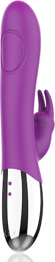Dream Love Fun Function Combi Double Tapping Δονητής Rabbit 21cm Purple