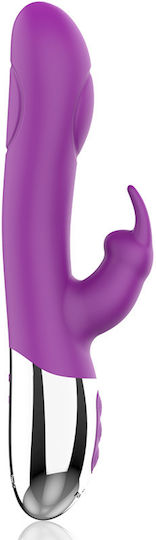 Dream Love Fun Function Combi Double Tapping Δονητής Rabbit 21cm Purple