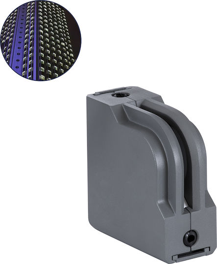 GloboStar Window-Corna Επιτοίχια Εξωτερική Πλαφονιέρα LED IP65 6W με Φυσικό Λευκό Φως