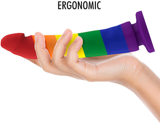 Mythology Devon Pride Dildo realist Cu ventuză 20cm