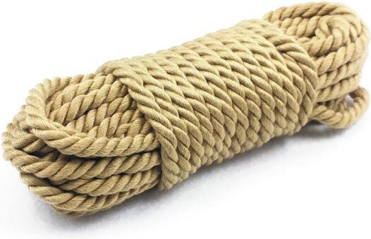 Fetish Addict Synthetic Hemp Bondage Rope Nature Σχοινί Δεσίματος 10m