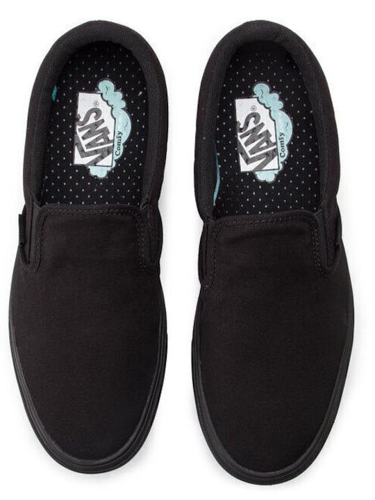 Comfycush Men's Canvas Slip-Ons Black