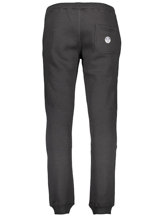 North Sails Pantaloni de trening cu elastic Negru