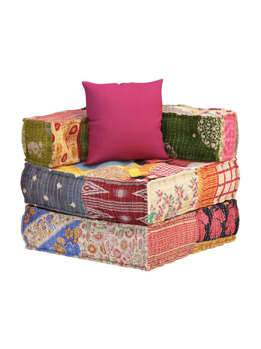 Bean Bag Chair Waterproof Multicolour 70x70x56cm