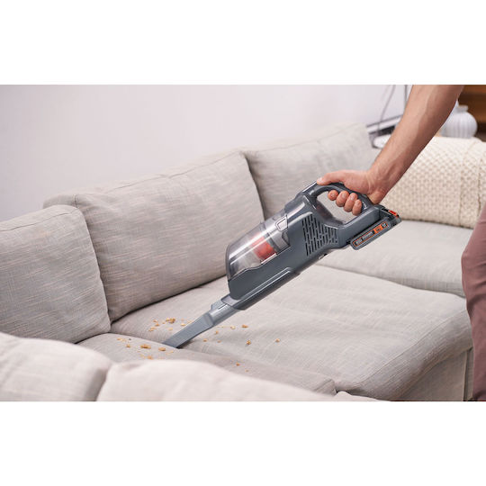 Black & Decker BHFEA18D1 Επαναφορτιζόμενη Σκούπα 2 σε 1 Stick & Χειρός 18V Γκρι