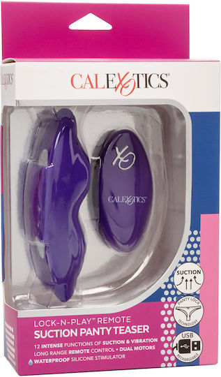 Calexotics Suction Panty Teaser Αναρροφητής Αιδοίου με Δόνηση Purple
