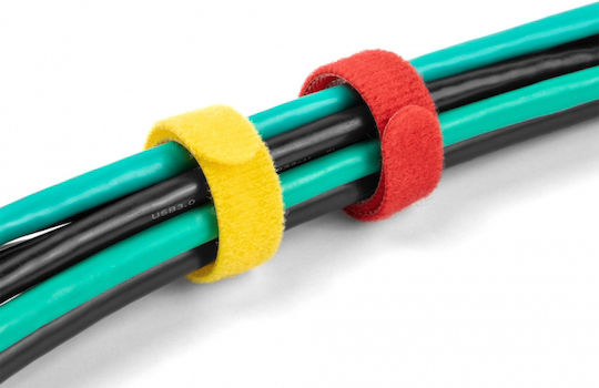 DeLock Δεματικά Καλωδίων Πλαστικά 150mmx12mm σε Πολύχρωμο χρώμα (10τμχ) (19076)