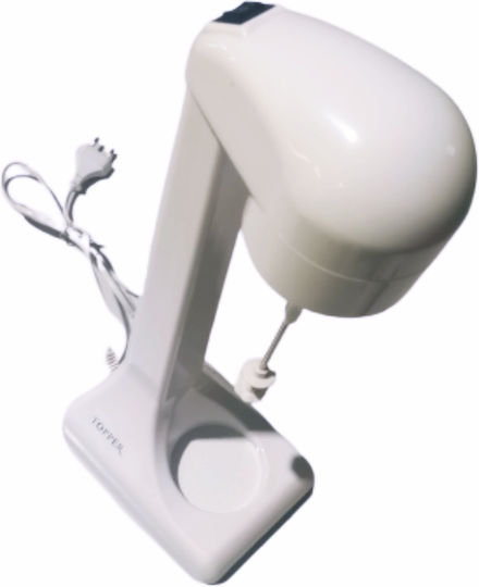 Topper Topper Top-705 Kaffeefrother Tischplatte 100W mit 2 Geschwindigkeiten Weiß