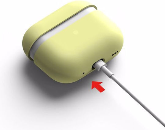 Ringke Hülle Silikon mit Haken Mellow Yellow für Apple AirPods Pro 2