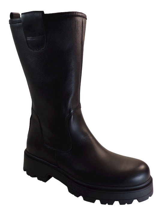 Commanchero Original Leder Damenstiefel Schwarz