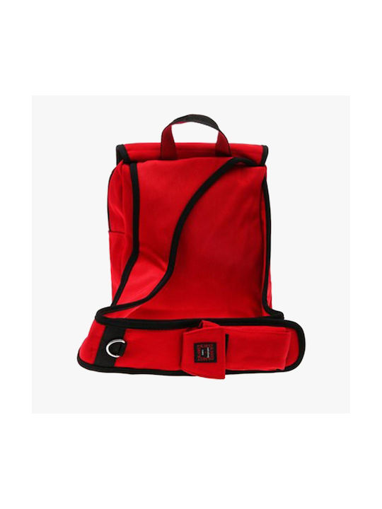 Karst 178-026-3, Backpack, School backpack, Red