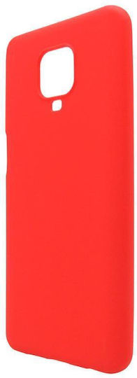 iNOS Back Cover Silicone Red (Redmi Note 9S / 9 Pro / 9 Pro Max)