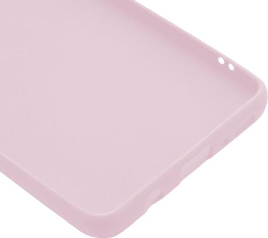 iNOS S-Cover Back Cover Σιλικόνης Ροζ (Galaxy A31)