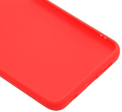 iNOS Silicone Back Cover Red (Redmi Note 9S / 9 Pro / 9 Pro Max)