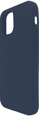 iNOS S-Cover Silicone Back Cover Blue (iPhone 12 / 12 Pro)