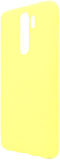iNOS S-Cover Back Cover Silicone Yellow (Redmi Note 8 Pro)