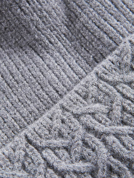 Verde 12-0322 Beanie Cap Gray