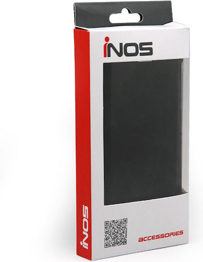 iNOS Curved M-Folio Book Synthetic Leather Black (Redmi 9T)