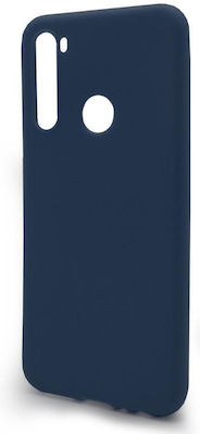 iNOS Soft TPU Silicone Back Cover Blue (Redmi Note 8)