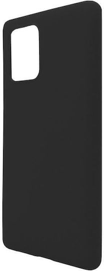 iNOS Soft Back Cover Silicone Black (Galaxy S10 Lite)