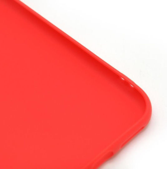 iNOS Back Cover Silicon Roșu (Huawei P20)