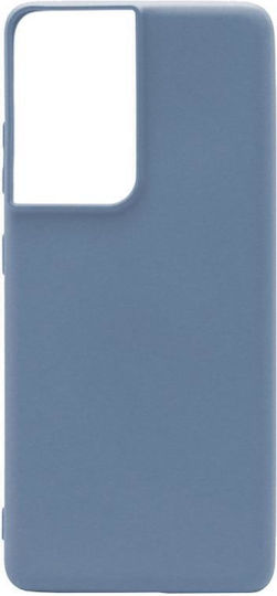iNOS Liquid Задна корица Силикон Сив (Galaxy S21 Ultra 5G)