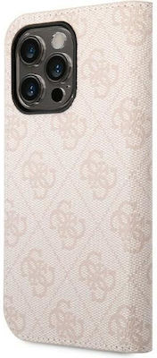 Guess 4G Metal Camera Outline Plastic Book Pink (iPhone 14 Pro Max)