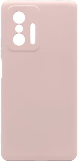 iNOS Liquid Umschlag Rückseite Silikon Rosa (Xiaomi 11T / 11T Pro)