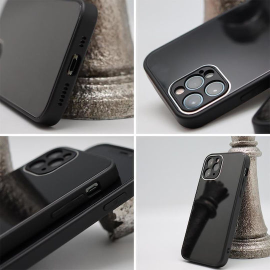 iNOS Glass Umschlag Rückseite Kunststoff Schwarz (Redmi Note 10 / 10s / Poco M5s)
