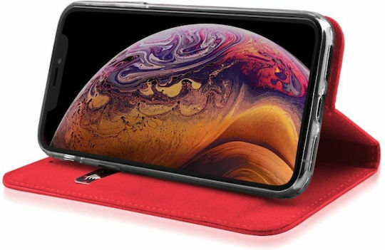 NetOne Style Smart Book Δερματίνης Κόκκινο (iPhone 14 Plus)