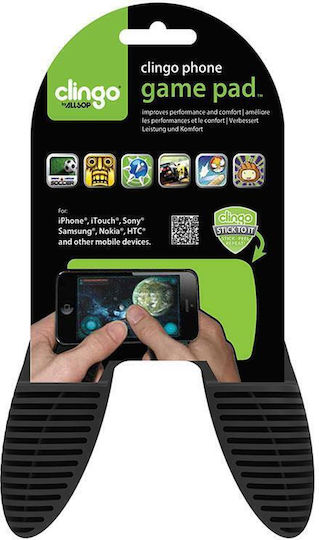 Clingo Game Pad Ασύρματο Gamepad για Android / iOS Μαύρο