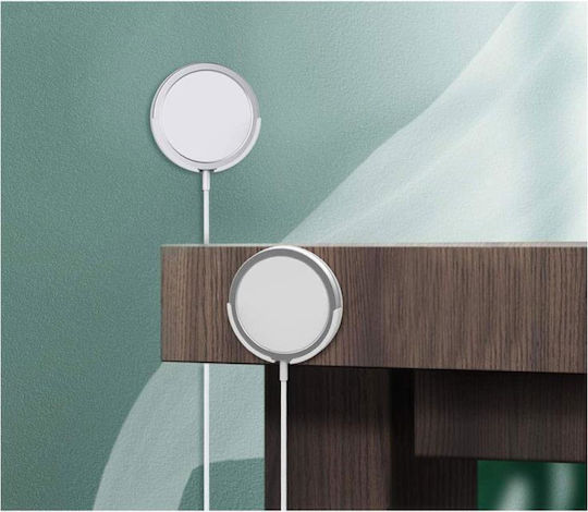 AHAstyle PT136 Βάση Φόρτισης MagSafe σε Λευκό χρώμα