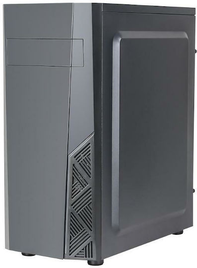 Zalman T8 Gaming Midi Tower Κουτί Υπολογιστή με RGB Φωτισμό Μαύρο