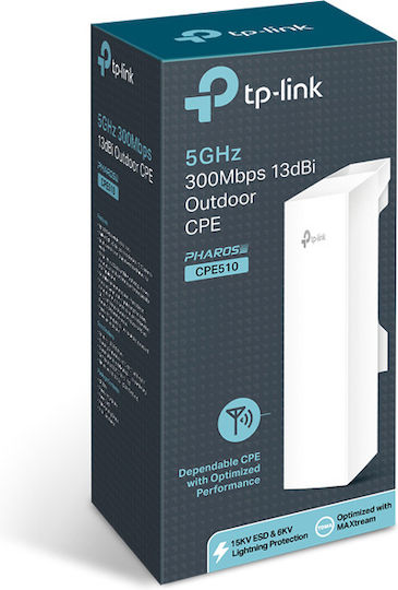 TP-LINK CPE510 Punct De Acces Extern Wi-Fi 4 Bandă Unică (5GHz) Pentru Poziționare Externă
