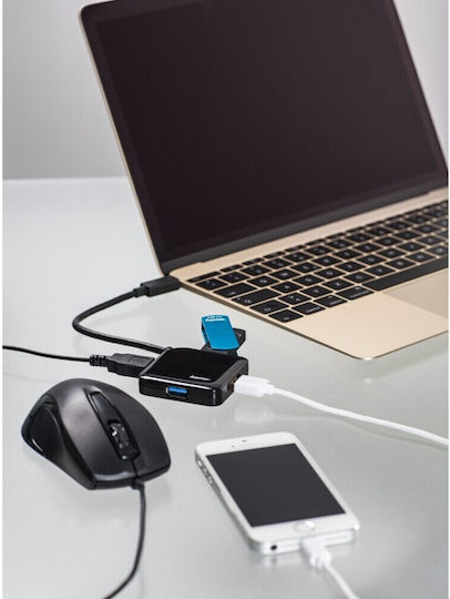 HAMA Hub 4 USB 3.1 Ports with USB-C Connection